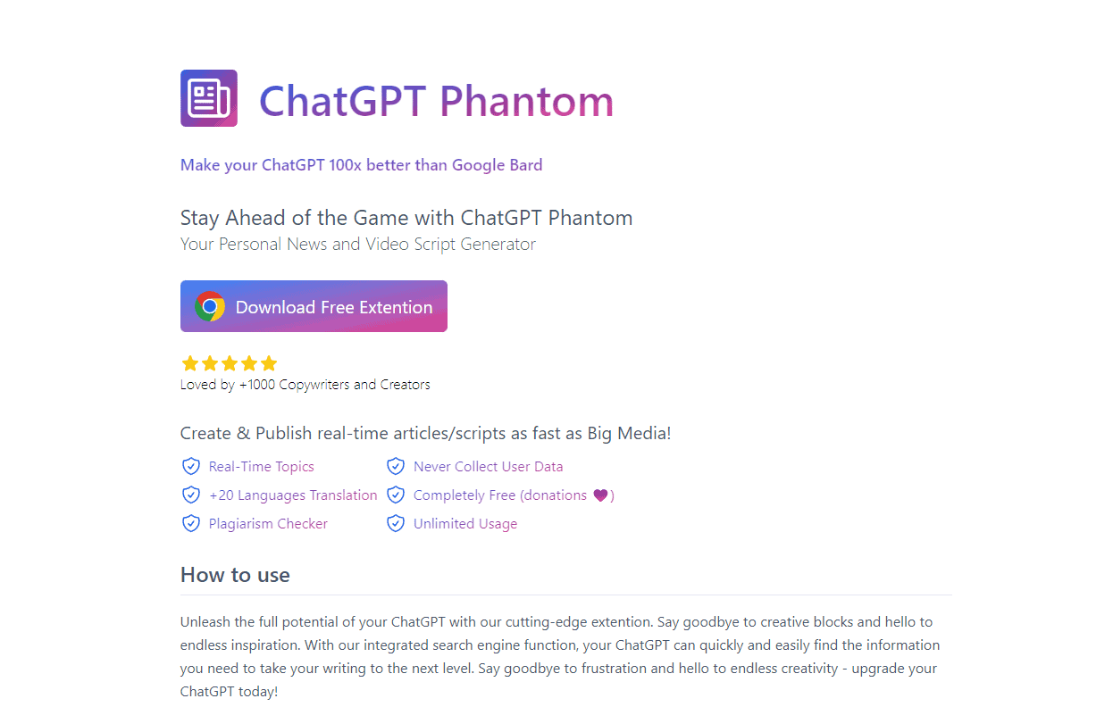 ChatGPT Phantom
