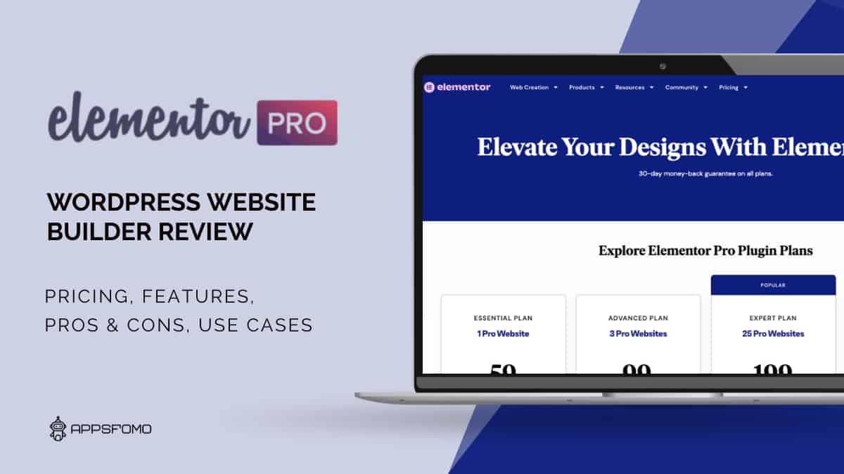 Elementor: Best Page Builder for Wordpress with Theme Builder Features