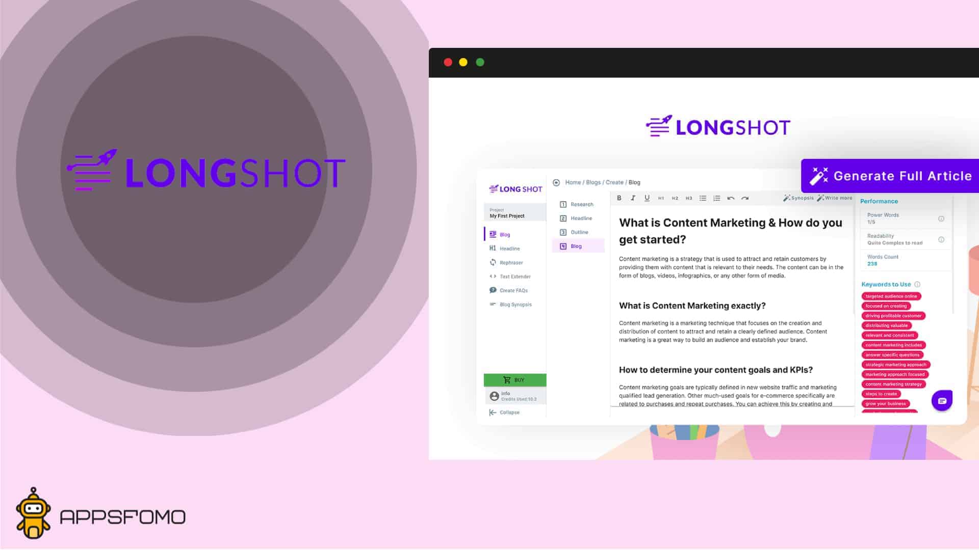 LongShot.Ai Video