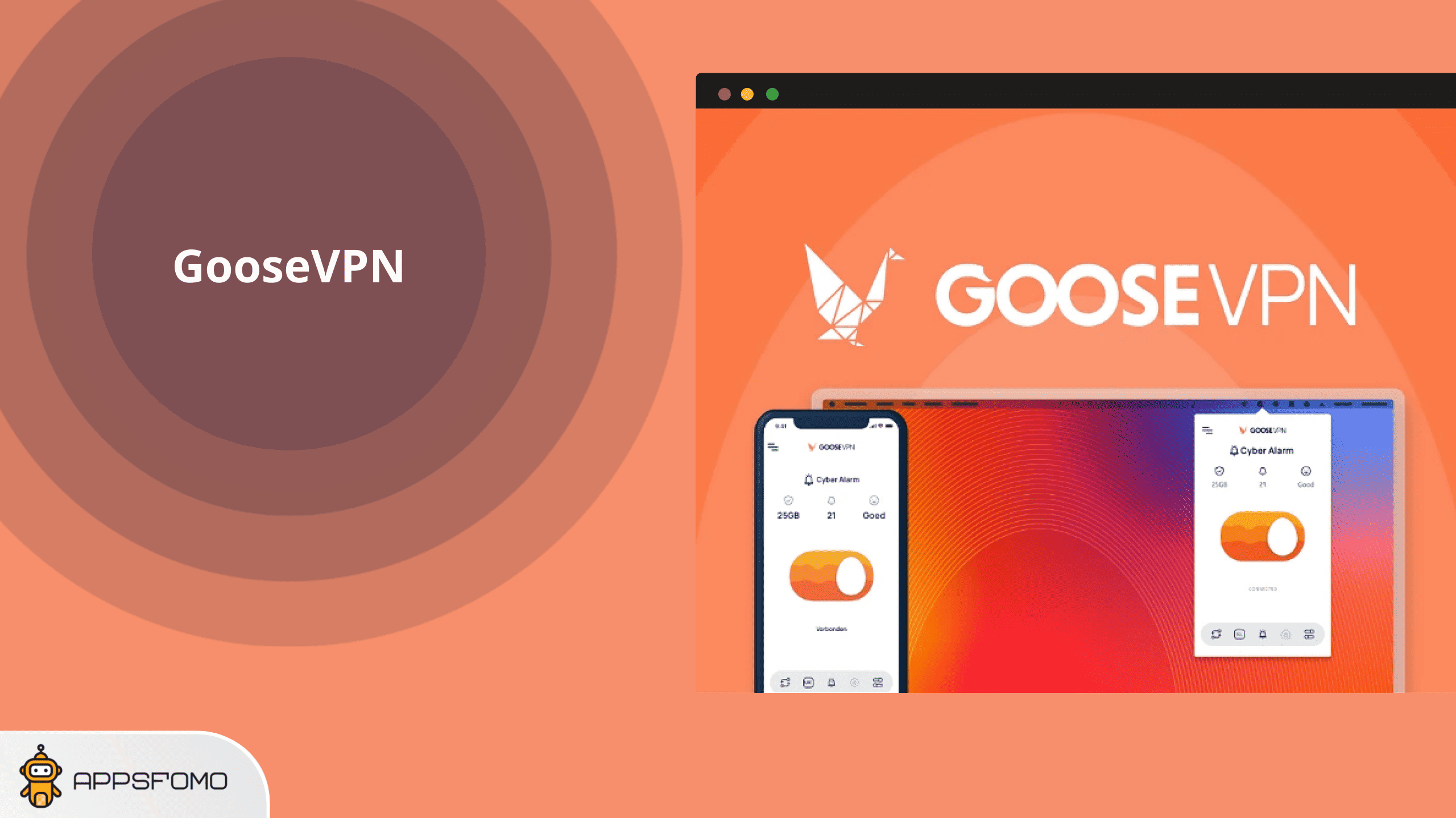 GOOSE VPN — Lifetime Privacy and Security for Unlimited Devices