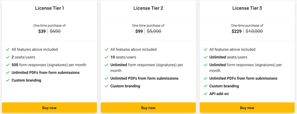 BoloForms Signature Screenshot 1
