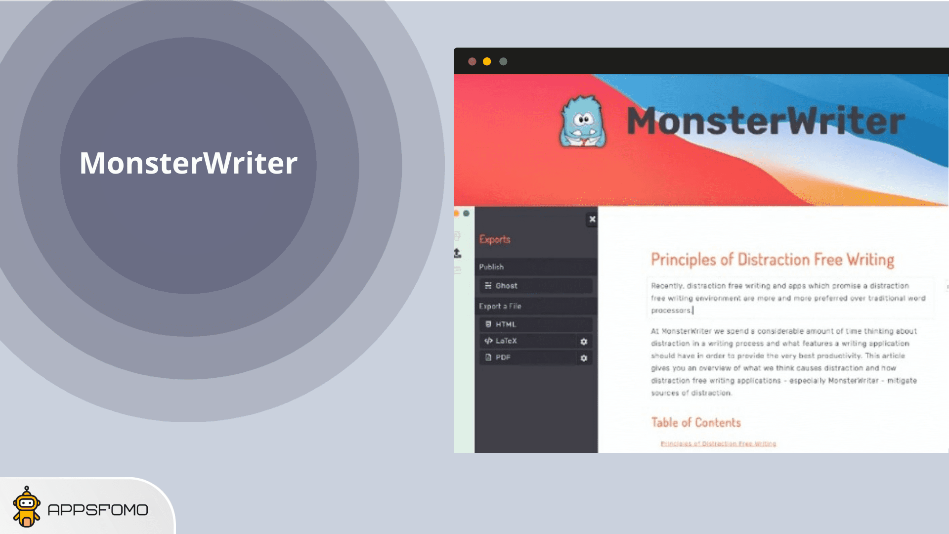 MonsterWriter